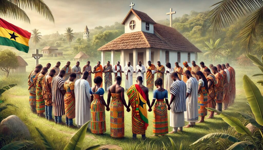 Prayer in Ghana