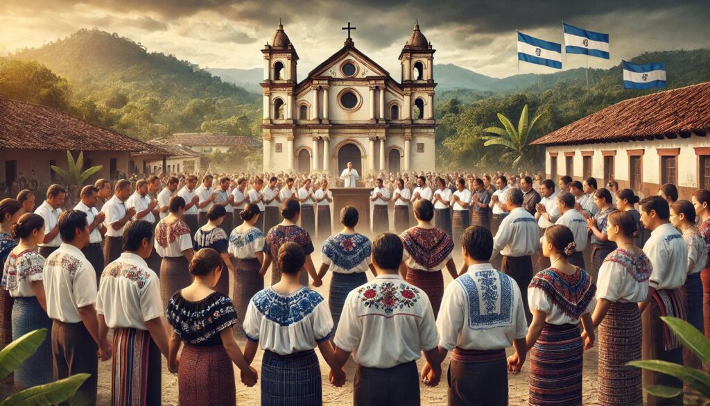 Prayer in Honduras